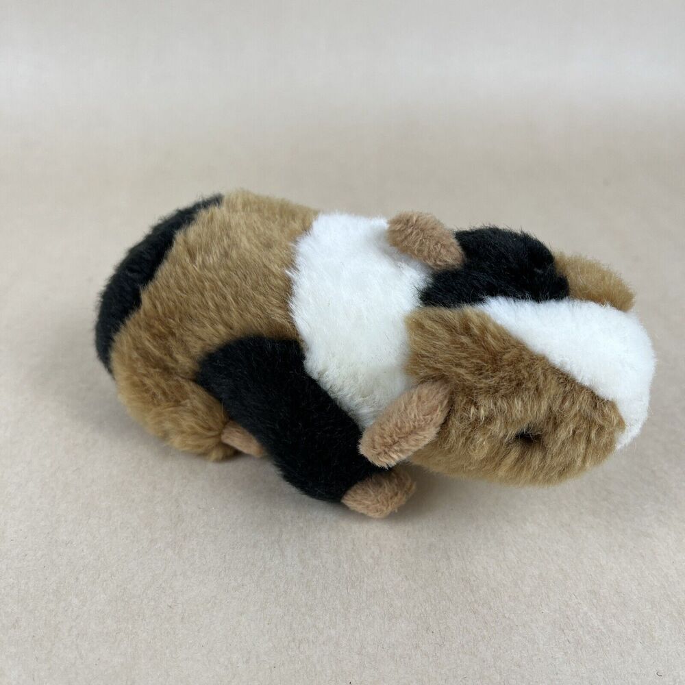 Super Soft Tiger Tale Toys GIGI Calico Plush Guinea Pig Piggie EUC